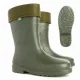 Gumicsizma Luna nöi rövidszárú bélelt zöld 36/37