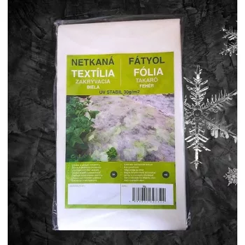 Fátyolfólia téli 1,6x  5m 30gr/m2