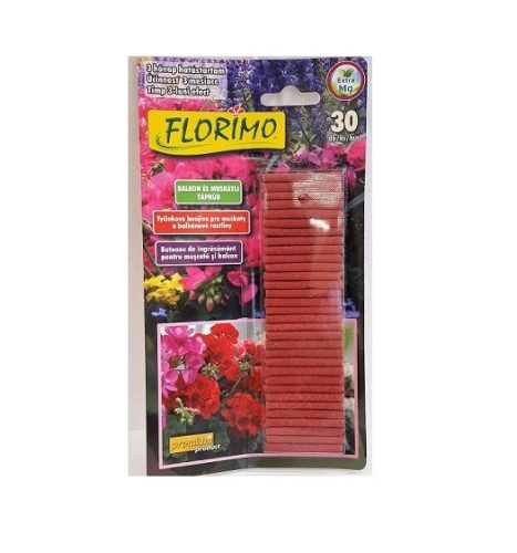 Florimo táprúd balkon-muskátli 30db/csomag