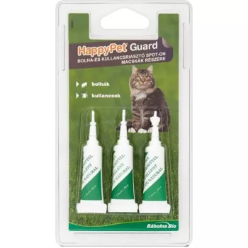 HappyPet bolha-kullancs spot-on 3x2ml (macska)