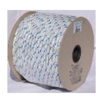 Kötél 10mm PP fehér-kék kimérős