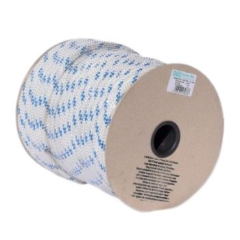 Kötél 14mm PP fehér-kék kimérős