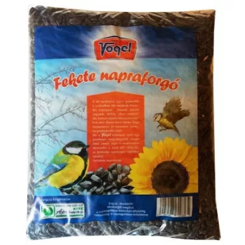 Madáreleség napraforgó fekete  1kg