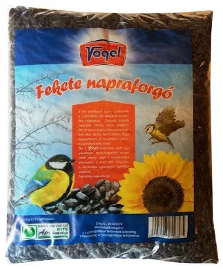 Madáreleség napraforgó fekete  1kg
