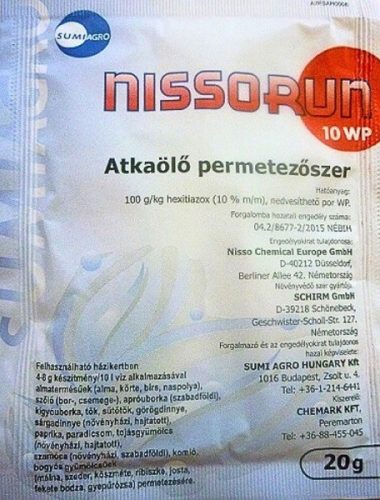 Nissorun leveles 20g atkaölő permetszer