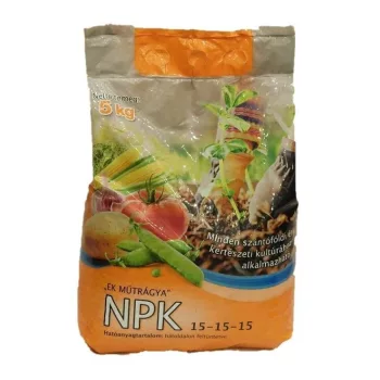 Műtrágya komplex 3x15%   5 kg