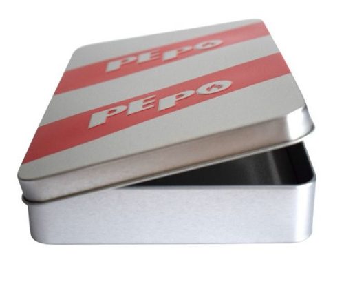 Pepo üres fémdoboz szilárd alágyújtóshoz