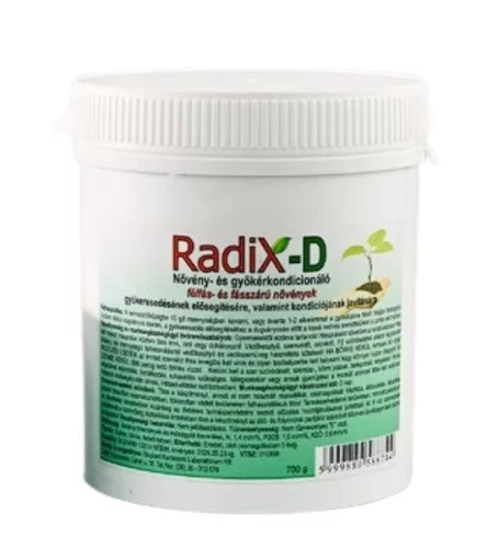 Radix-D gyökereztető por félfás-fás szárú 700gr