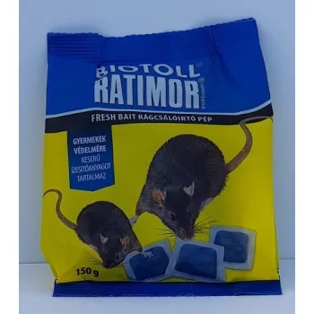 Rágcsálóírtó pép 0,15kg Ratimor