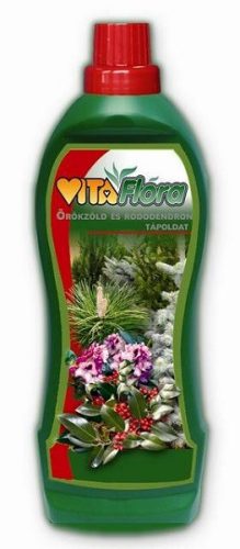 Tápoldat Vitaflora Örökzöldés Rododendron1Lkifutó Agrokisgépcenter.hu Kertészeti szakáruház
