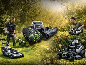 EGO – A jövő kertészeti gépei: benzines teljesítmény akkumulátoros formában